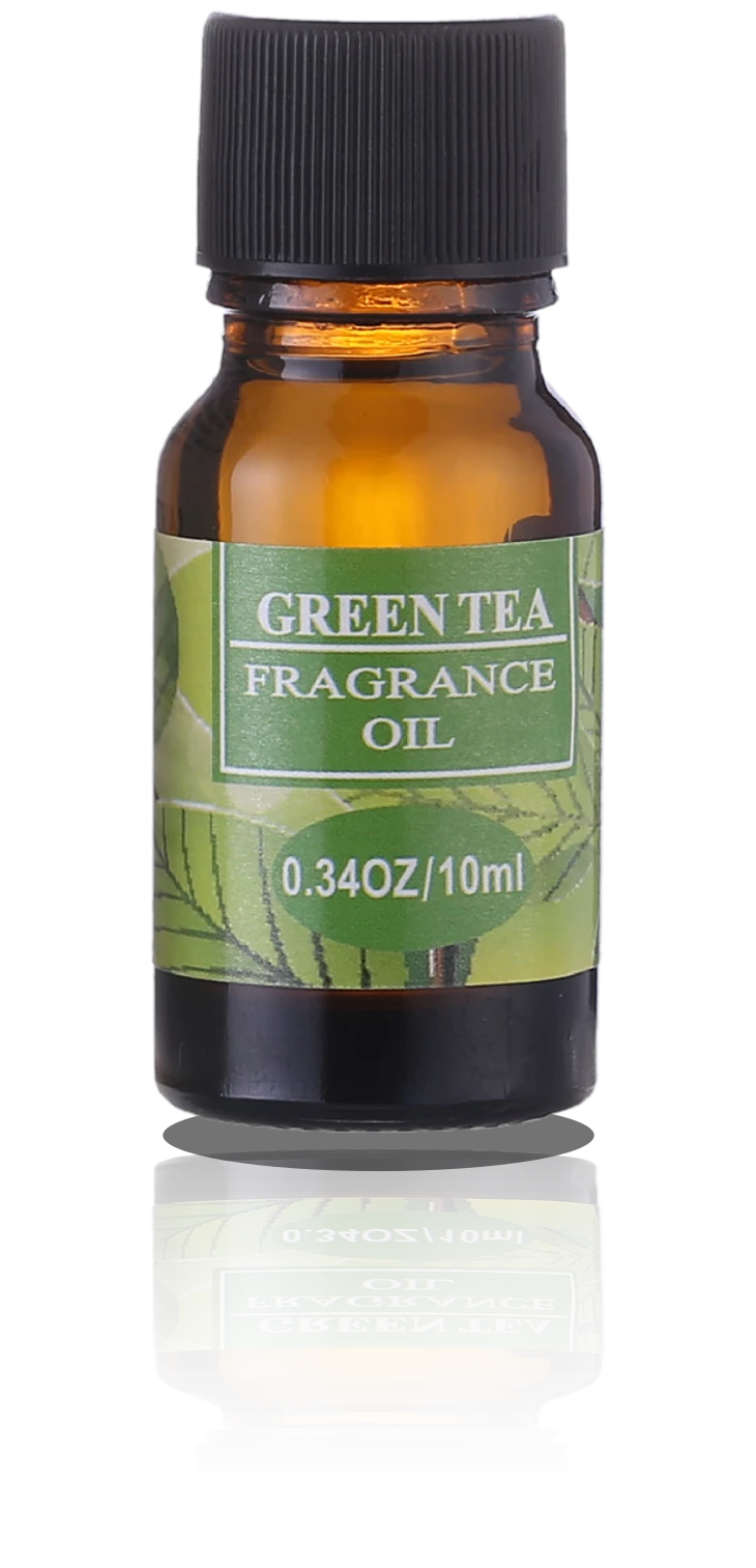 Green Tea — a 10ml amber bottle of fragrance oil for the Hearth