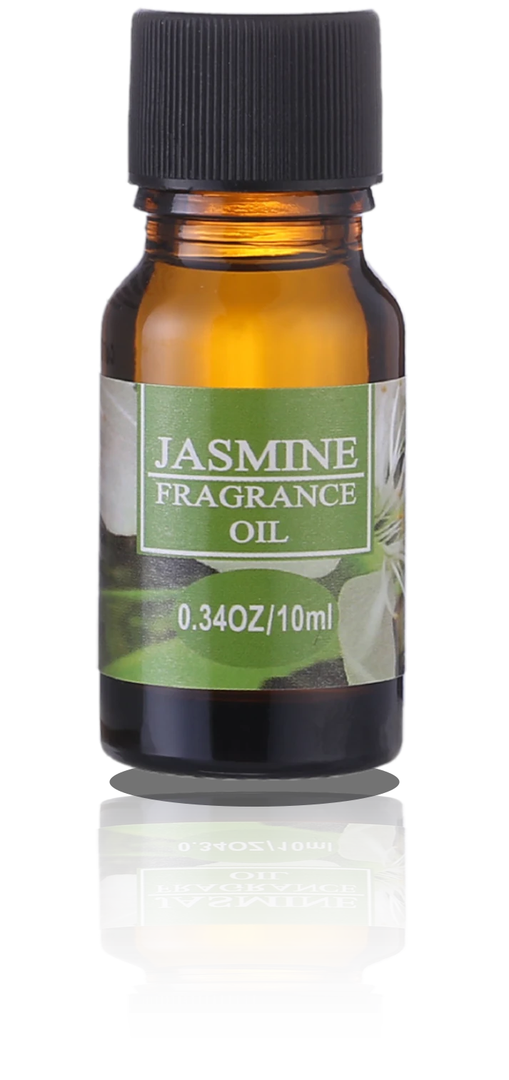 Jasmine — a 10ml amber bottle of fragrance oil for the Hearth