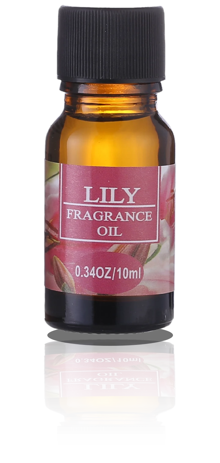 Lily — a 10ml amber bottle of fragrance oil for the Hearth