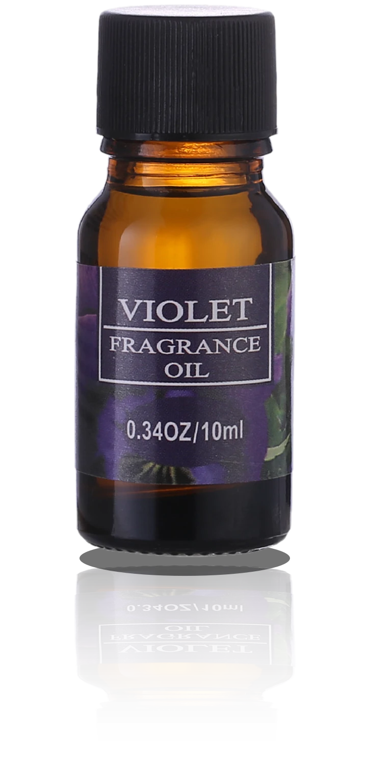 Violet — a 10ml amber bottle of fragrance oil for the Hearth